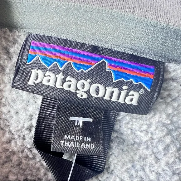 Patagonia gray 1/4 zip better sweater M Medium gray jacket - Picture 4 of 6